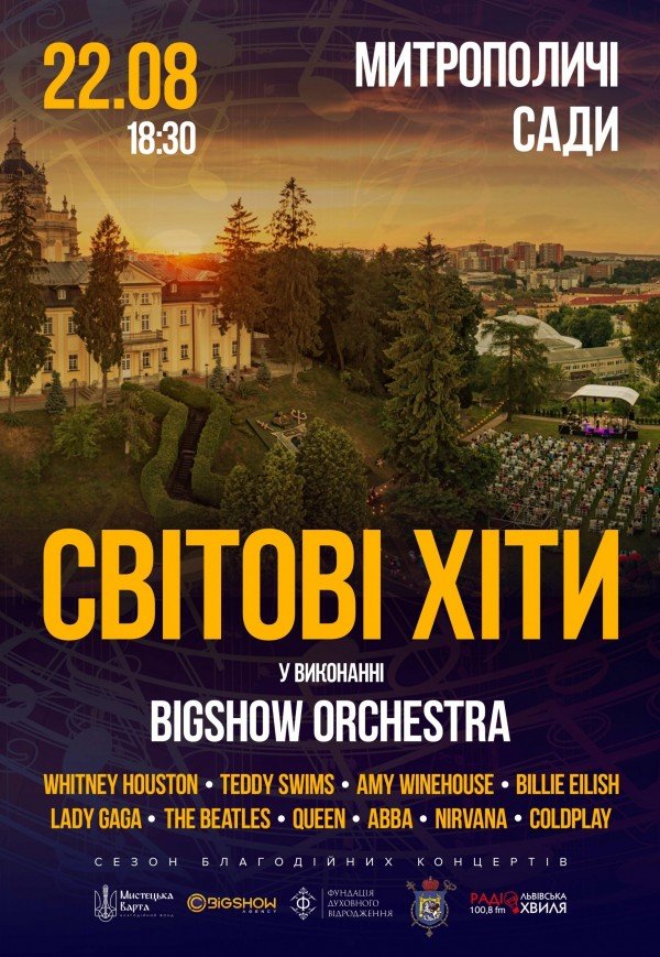 Світові хіти у виконанні оркестру